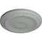 Ekena Millwork Small Alexandria Ceiling Medallion (Fits Canopies up to 4 5/8"), 7 7/8"OD x 3/4"P, Primed White CM07AL - alternate 2